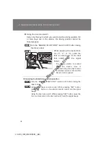 Предварительный просмотр 89 страницы Toyota LAND CRUISER Owner'S Manual