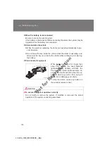 Предварительный просмотр 135 страницы Toyota LAND CRUISER Owner'S Manual