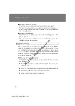 Предварительный просмотр 251 страницы Toyota LAND CRUISER Owner'S Manual