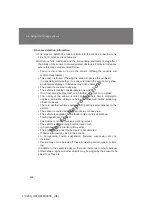 Предварительный просмотр 267 страницы Toyota LAND CRUISER Owner'S Manual