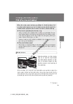 Предварительный просмотр 320 страницы Toyota LAND CRUISER Owner'S Manual