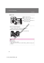 Предварительный просмотр 381 страницы Toyota LAND CRUISER Owner'S Manual