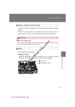 Предварительный просмотр 438 страницы Toyota LAND CRUISER Owner'S Manual