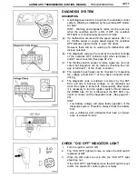 Предварительный просмотр 87 страницы Toyota LAND CRUISER Service Manual Supplement