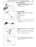 Предварительный просмотр 239 страницы Toyota LAND CRUISER Service Manual Supplement