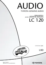 Предварительный просмотр 1 страницы Toyota LC 120 Installation Instructions Manual