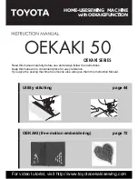 Toyota OEKAKI 50 Instruction Manual preview