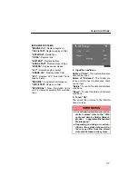 Preview for 111 page of Toyota OM30875U Manual