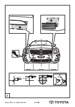 Preview for 8 page of Toyota parking aid 800 Installation Instructions Manual