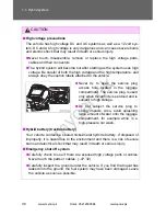 Предварительный просмотр 65 страницы Toyota Prius 2010 Owner'S Manual