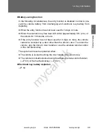 Предварительный просмотр 76 страницы Toyota Prius 2010 Owner'S Manual