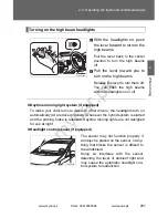 Предварительный просмотр 233 страницы Toyota Prius 2010 Owner'S Manual