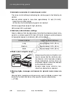 Предварительный просмотр 252 страницы Toyota Prius 2010 Owner'S Manual