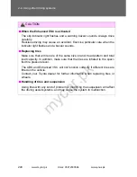 Предварительный просмотр 274 страницы Toyota Prius 2010 Owner'S Manual