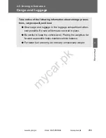 Предварительный просмотр 281 страницы Toyota Prius 2010 Owner'S Manual