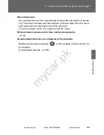 Предварительный просмотр 311 страницы Toyota Prius 2010 Owner'S Manual