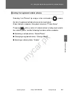 Предварительный просмотр 371 страницы Toyota Prius 2010 Owner'S Manual