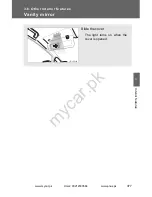 Предварительный просмотр 401 страницы Toyota Prius 2010 Owner'S Manual