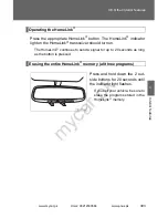 Предварительный просмотр 417 страницы Toyota Prius 2010 Owner'S Manual