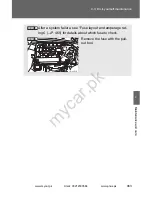 Предварительный просмотр 486 страницы Toyota Prius 2010 Owner'S Manual