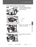 Предварительный просмотр 502 страницы Toyota Prius 2010 Owner'S Manual