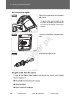 Предварительный просмотр 505 страницы Toyota Prius 2010 Owner'S Manual