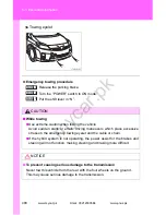 Предварительный просмотр 510 страницы Toyota Prius 2010 Owner'S Manual