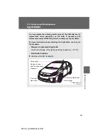 Preview for 504 page of Toyota Prius 2011 Owner'S Manual