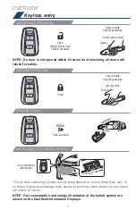 Предварительный просмотр 8 страницы Toyota PRIUS 2017 Quick Reference Manual