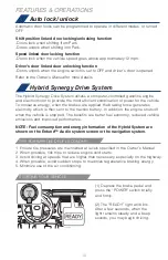 Preview for 12 page of Toyota PRIUS 2017 Quick Reference Manual