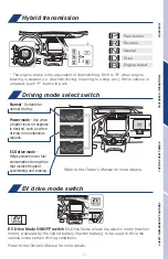 Preview for 13 page of Toyota PRIUS 2017 Quick Reference Manual