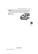 Предварительный просмотр 275 страницы Toyota Prius 2018 Owner'S Manual