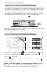 Предварительный просмотр 36 страницы Toyota Prius 2020 Quick Reference Manual