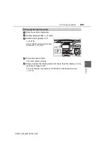 Предварительный просмотр 209 страницы Toyota PRIUS 50 2020 Series Owner'S Manual