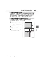 Предварительный просмотр 307 страницы Toyota PRIUS 50 2020 Series Owner'S Manual