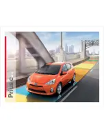 Предварительный просмотр 1 страницы Toyota Prius C 2013 Specifications