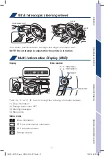 Preview for 23 page of Toyota PRIUS C 2019 Quick Reference Manual