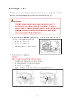 Предварительный просмотр 19 страницы Toyota Prius ZVW41 Series Dismantling Manual