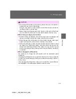 Предварительный просмотр 207 страницы Toyota Prius+ Owner'S Manual