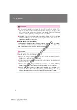 Предварительный просмотр 37 страницы Toyota PriusV Owner'S Manual