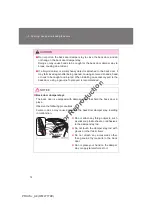 Предварительный просмотр 73 страницы Toyota PriusV Owner'S Manual