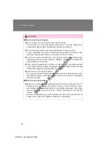 Предварительный просмотр 167 страницы Toyota PriusV Owner'S Manual