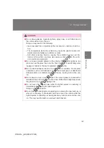 Предварительный просмотр 168 страницы Toyota PriusV Owner'S Manual