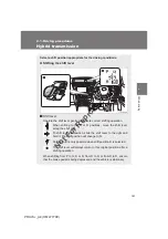 Предварительный просмотр 182 страницы Toyota PriusV Owner'S Manual