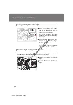 Предварительный просмотр 215 страницы Toyota PriusV Owner'S Manual