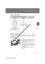 Предварительный просмотр 216 страницы Toyota PriusV Owner'S Manual