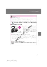 Предварительный просмотр 452 страницы Toyota PriusV Owner'S Manual