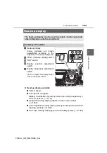 Предварительный просмотр 105 страницы Toyota PRUS V 2020 Owner'S Manual