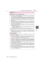 Предварительный просмотр 215 страницы Toyota PRUS V 2020 Owner'S Manual