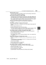 Предварительный просмотр 251 страницы Toyota PRUS V 2020 Owner'S Manual